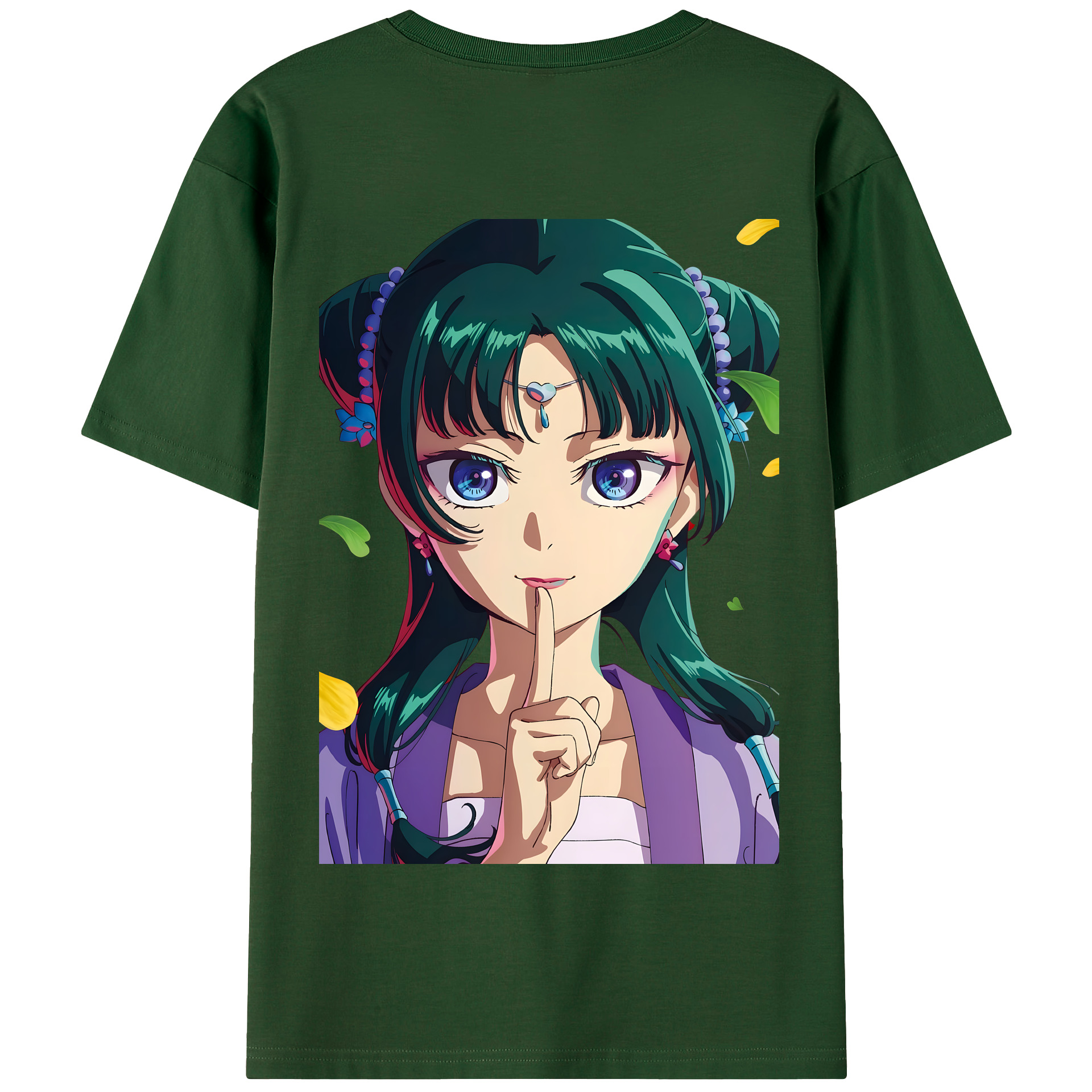 （画像用） 薬屋のひとりごと The Apothecary Diaries 綿100％半袖Tシャツ（背面プリント）